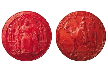 Quatrième grand sceau de la reine Victoria, vers 1900